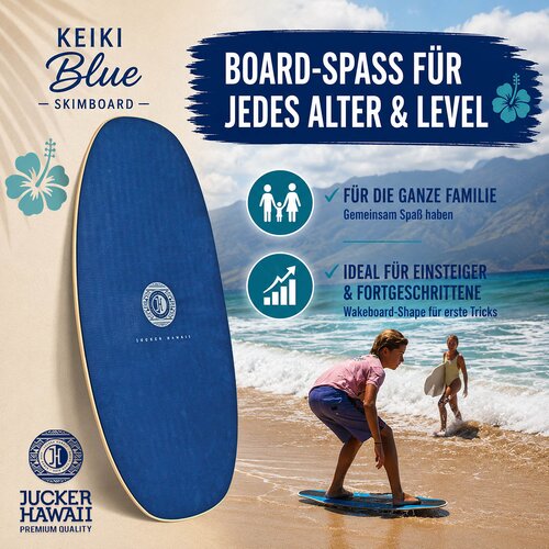 JUCKER HAWAII Skimboard KEIKI BLUE HPL