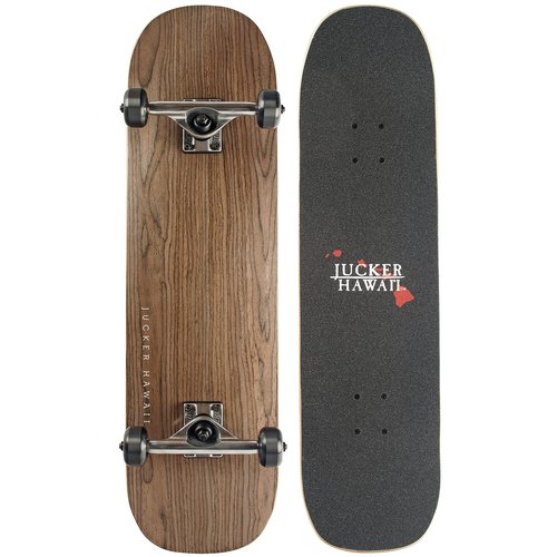 JUCKER HAWAII Skateboard NUHA Silver Complete